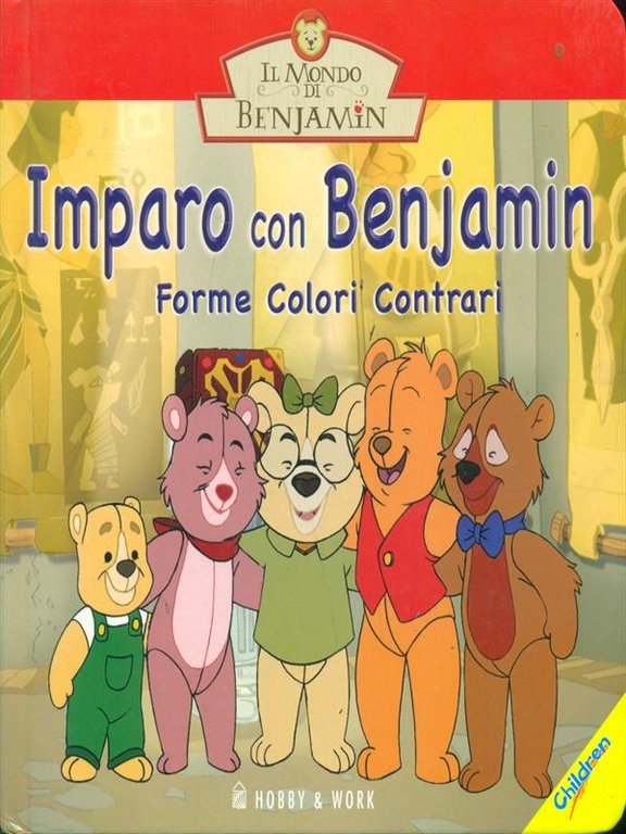 Imparo con Benjamin forme colori contrari