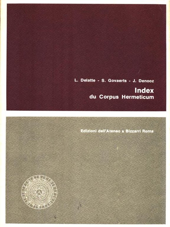 Index du Corpus Hermeticum
