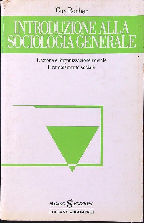 Introduzione alla sociologia generale