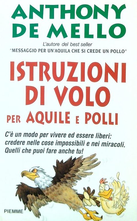 Istruzioni di volo per acquile e polli
