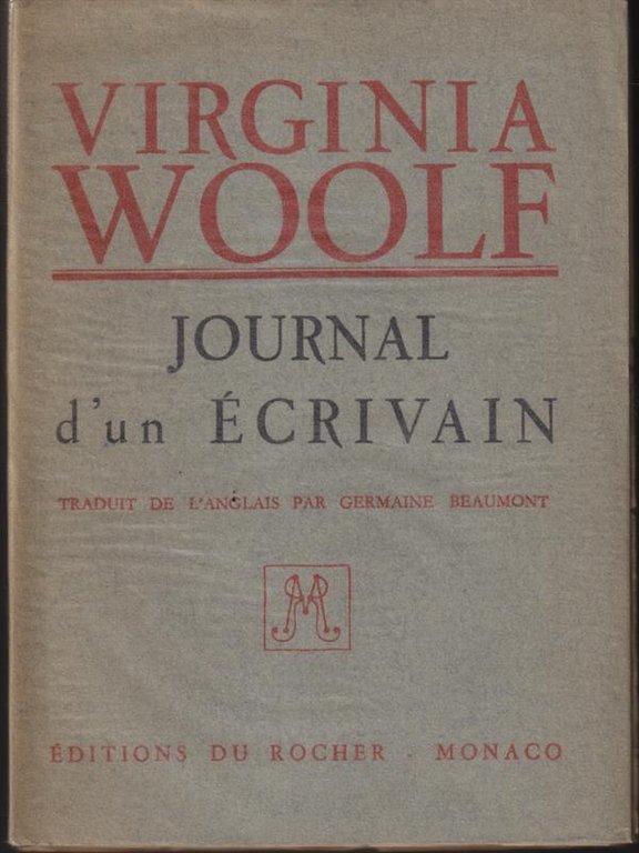 Journal d'un ecrivain