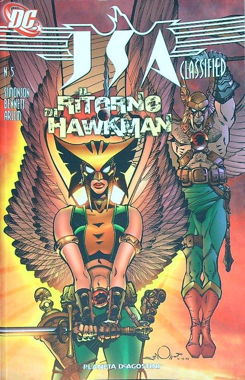 JSA classified vol.5 Il ritorno di hawkman | Immagine principale