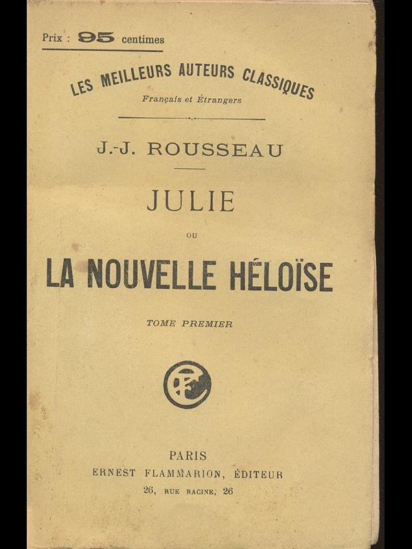 Julie ou la nouvelle heloise | Immagine principale