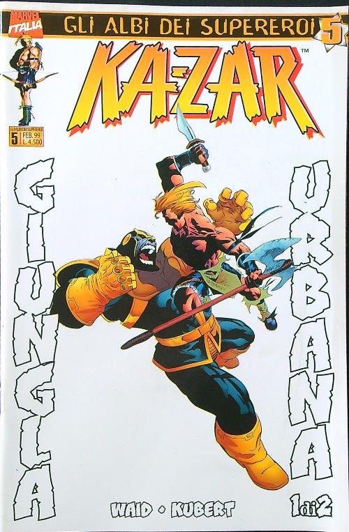 Ka-Zar n. 5/febbraio 1999: giungla urbana vol. 1 | Immagine principale