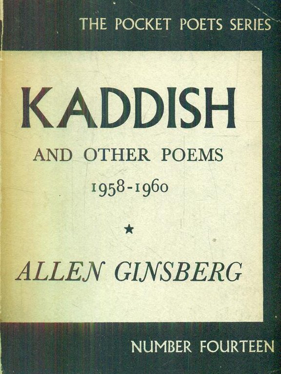Kaddish and other poems 1958-1960
