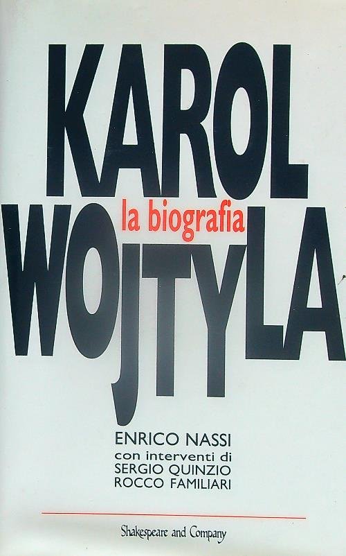 Karol Wojtyla la biografia