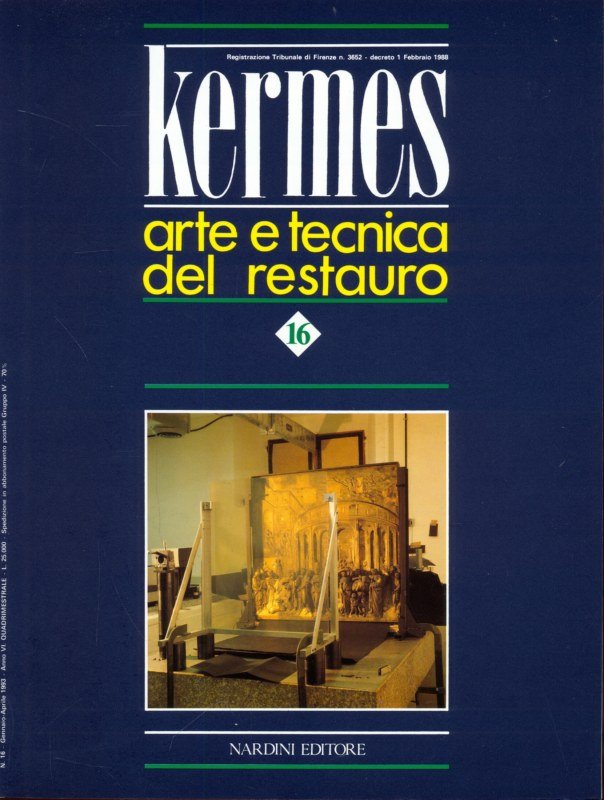 Kermes. Arte e tecnica del restauro Anno VI Numero 16 …