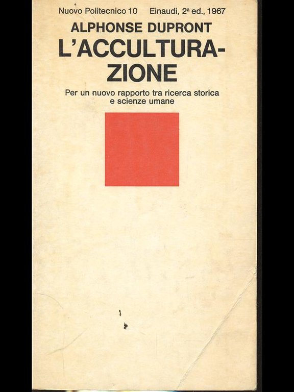 L'acculturazione