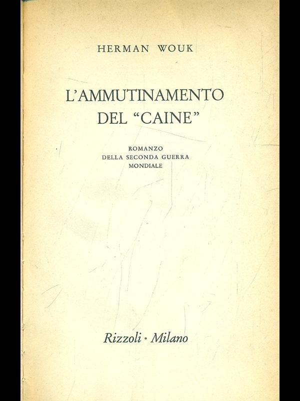 L'ammutinamento del Caine