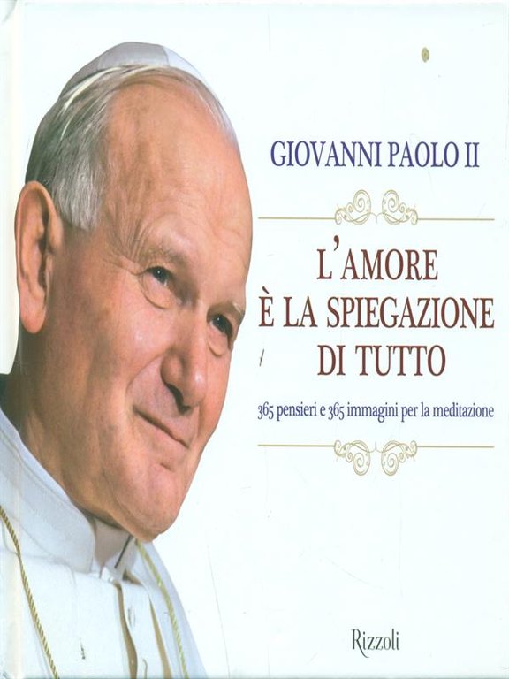 L'amore e' la spiegazione di tutto