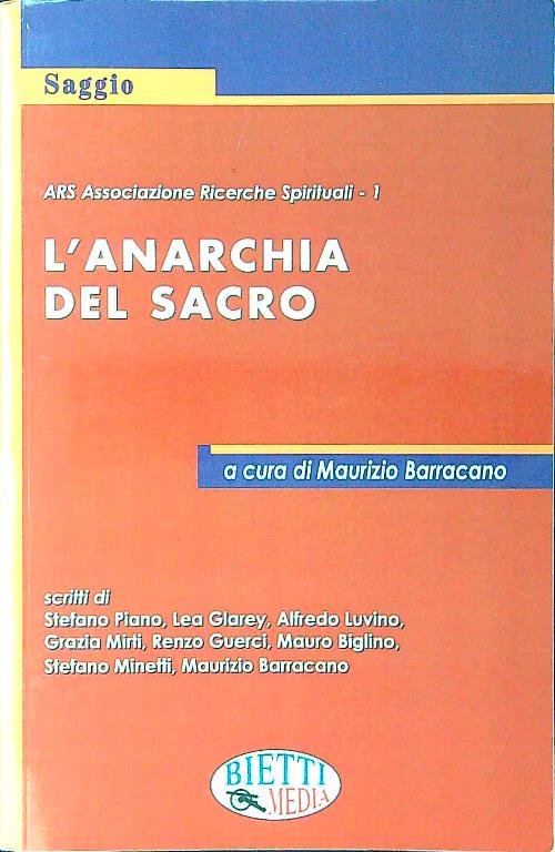 L'anarchia del sacro