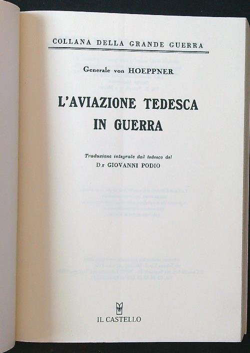 L'aviazione tedesca in guerra