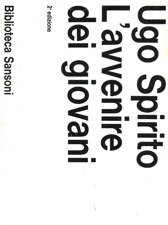 L'avvenire dei giovani