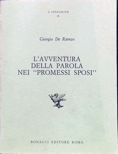 L'avventura della parola nei Promessi Sposi