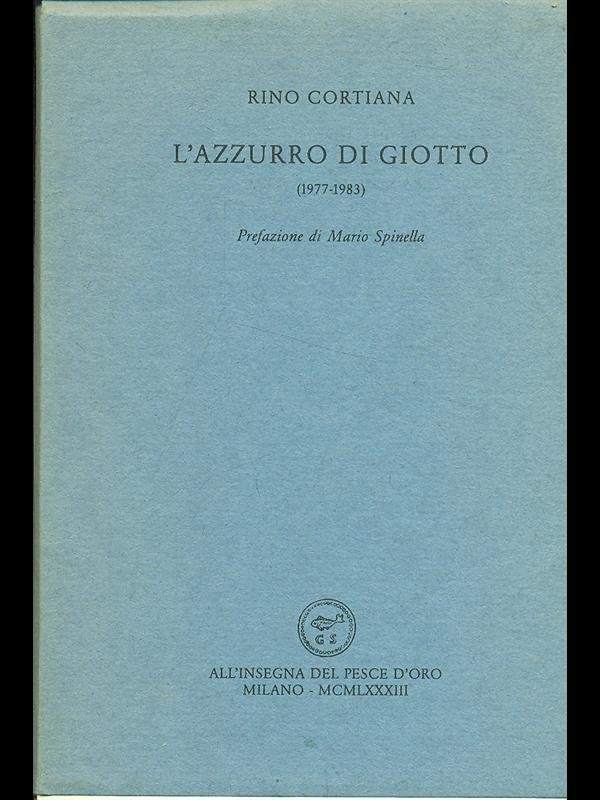 L'azzurro di Giotto