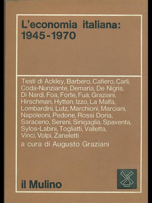 L'economia italiana 1945-1970