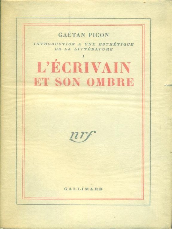 L'ecrivain et son ombre