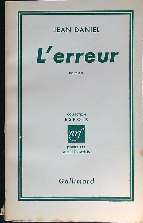 L'erreur