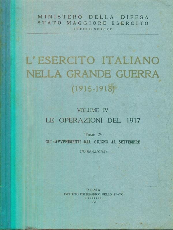 L'esercito italiano nella Grande Guerra (1915-1918). Volume IV. Tomo 2