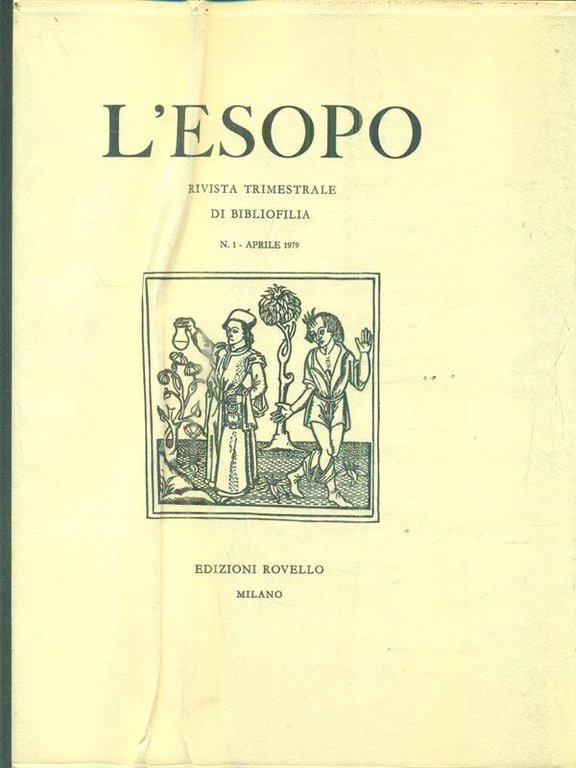 L'Esopo. Rivista trimestrale. Annata completa 1979 | Immagine Gallery 2