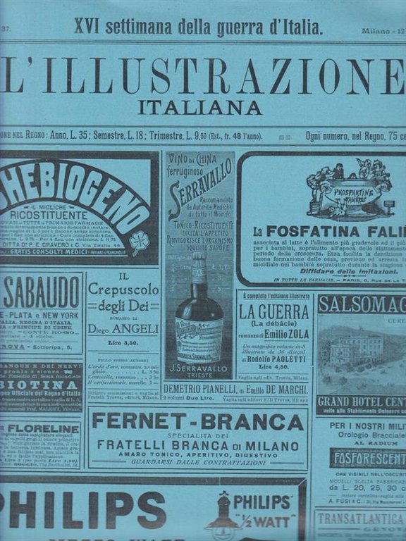 L'illustrazione Italiana 12 settembre 1915