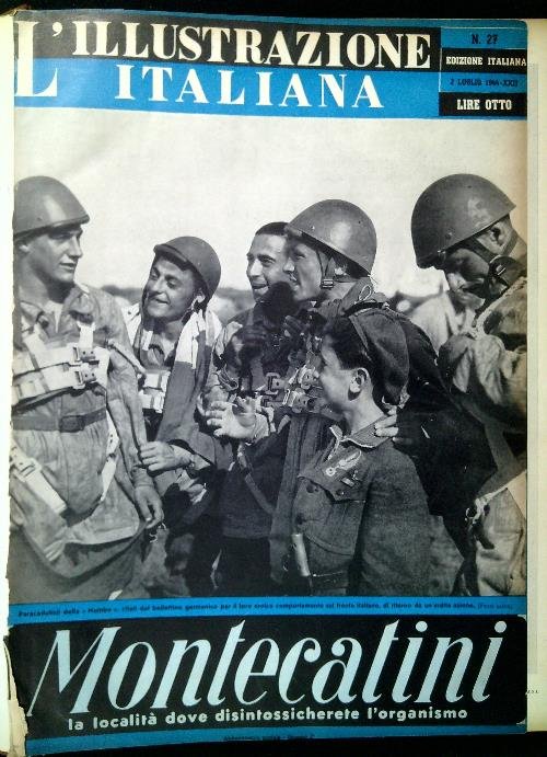 L'illustrazione Italiana 1944-II dal n. 28 al n. 43, no …
