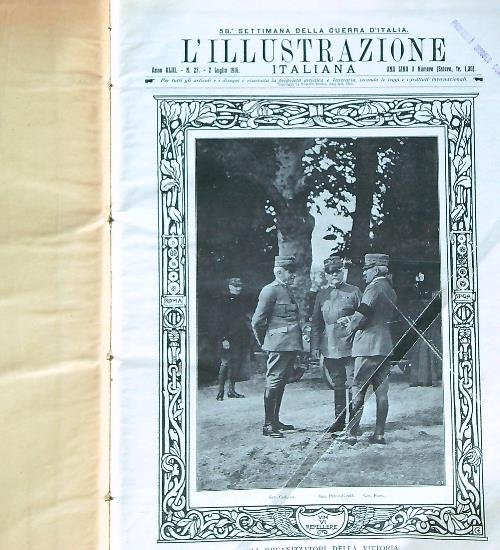 L'Illustrazione Italiana. 2 semestre 1916