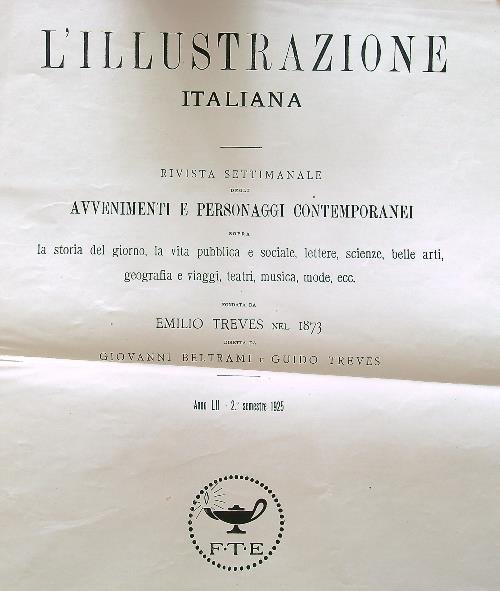 L'illustrazione Italiana 2 semestre 1925