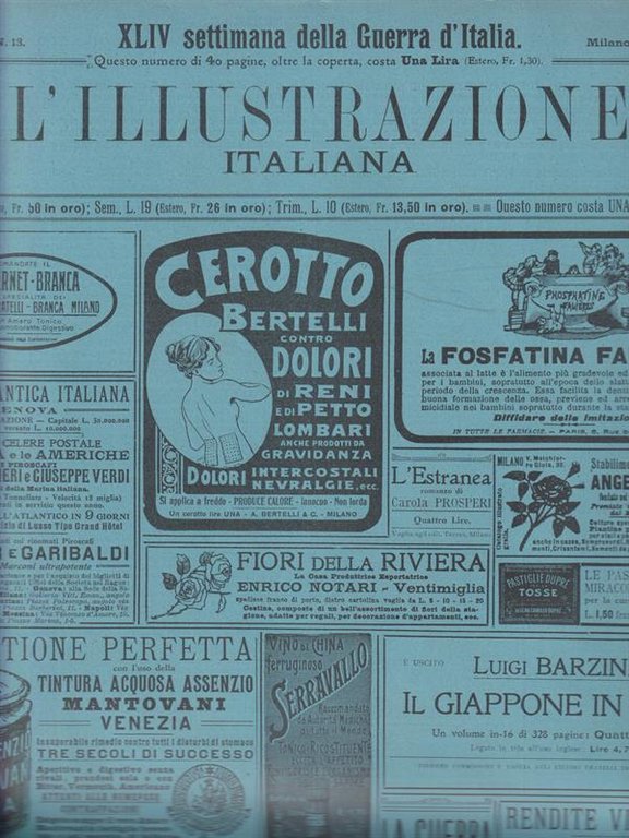 L'illustrazione Italiana 26 marzo 1916