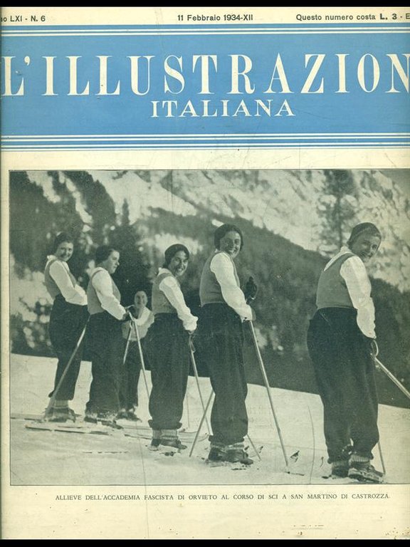 L'Illustrazione Italiana n. 6/11 febbraio 1934
