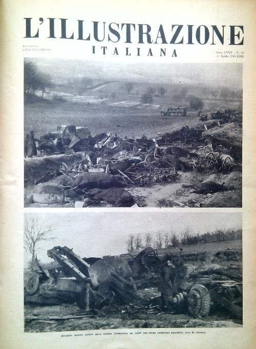 L'Illustrazione Italiana. Numeri vari del 1945 rilegati in un unico …