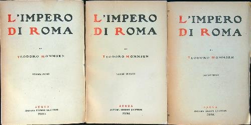 L'impero di Roma 3vv