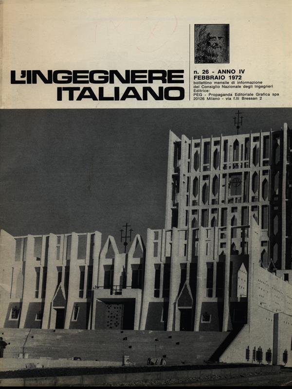 L'ingegnere italiano n. 26/febbraio 1972