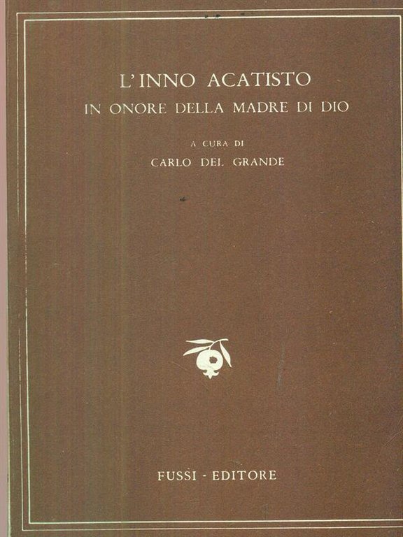L'Inno Acatisto