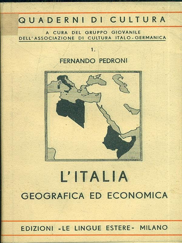 L'Italia geografia ed economia