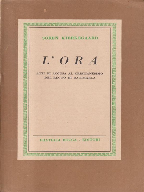 L'ora Atti di accusa al cristianesimo nel regno di Danimarca