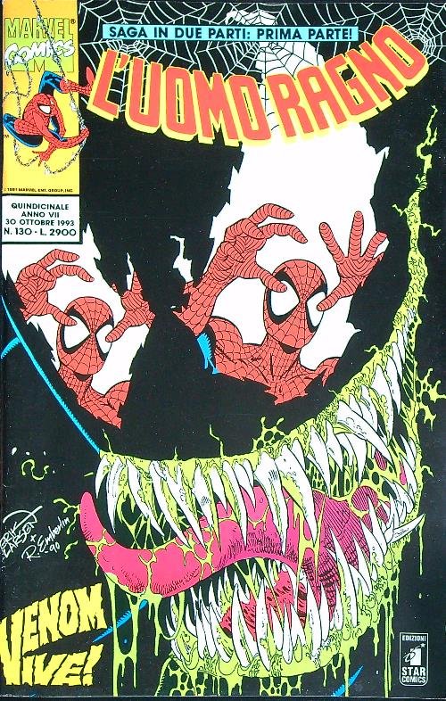 L'uomo ragno 130/30 ottobre 1993 | Immagine principale