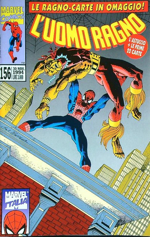 L'uomo ragno 156/30 novembre 1994