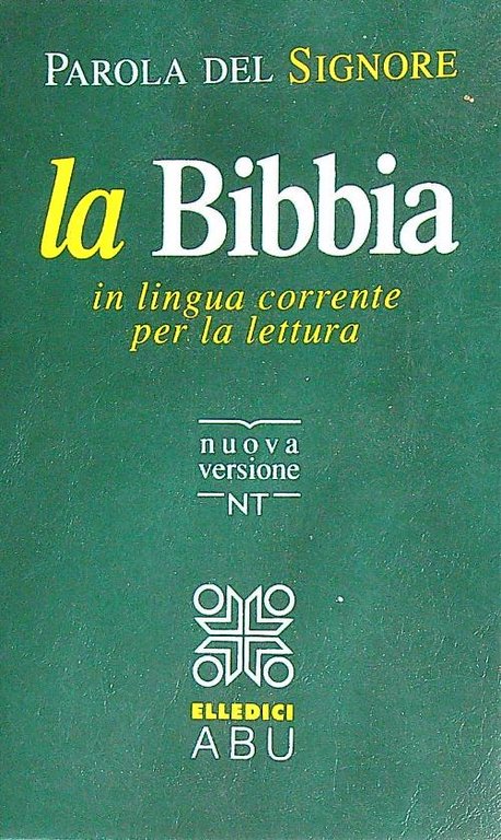 La Bibbia in lingua corrente