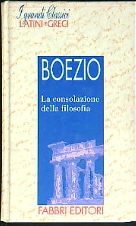 La consolazione della filosofia