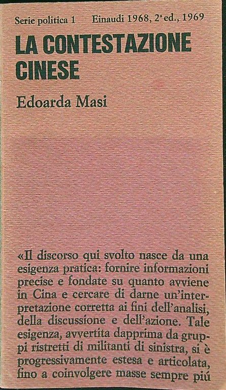 La contestazione cinese