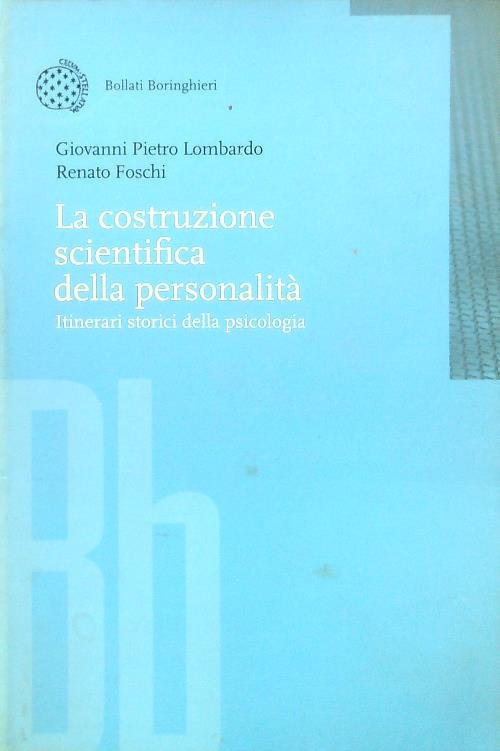 La costituzione scientifica della personalita'