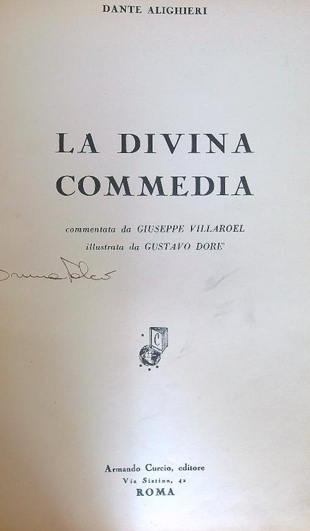 La divina commedia