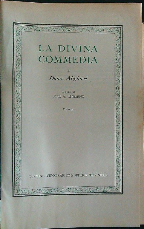 La Divina Commedia