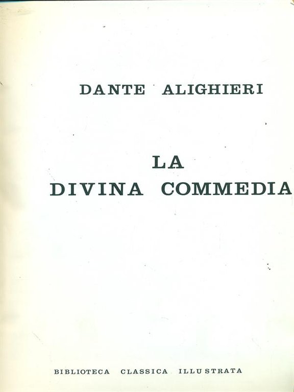 La divina commedia