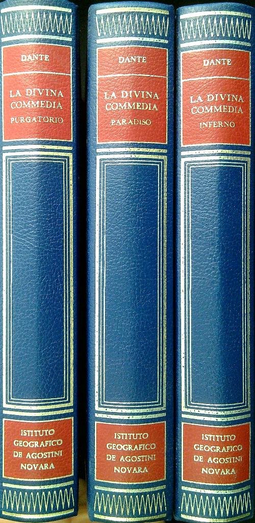 La Divina Commedia. 3 Volumi