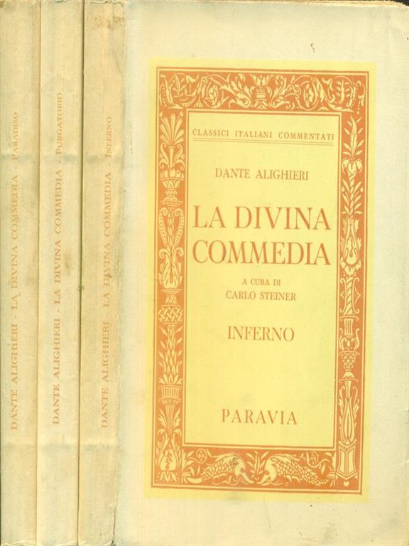 La Divina Commedia 3 vv