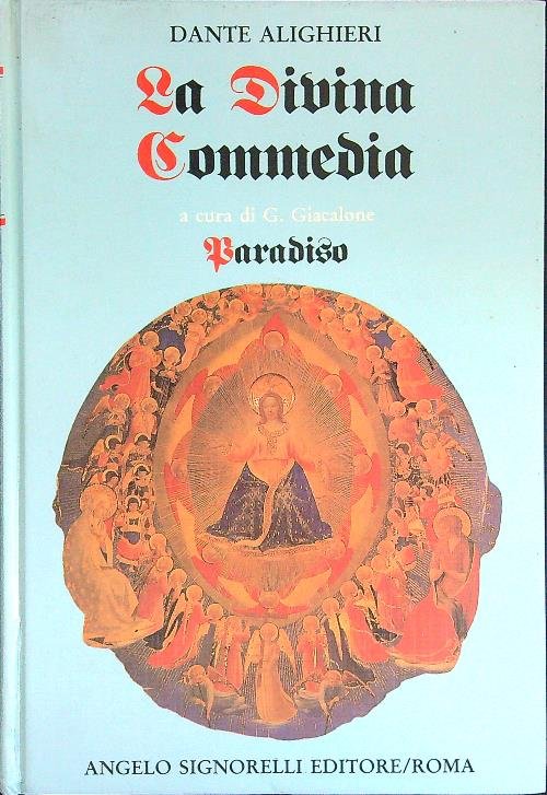 La Divina Commedia Paradiso