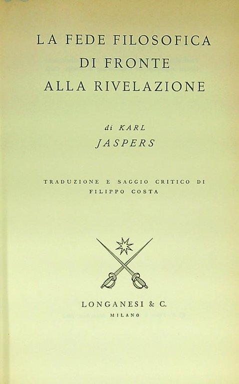 La fede filosofica