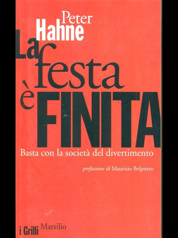 La festa e' finita